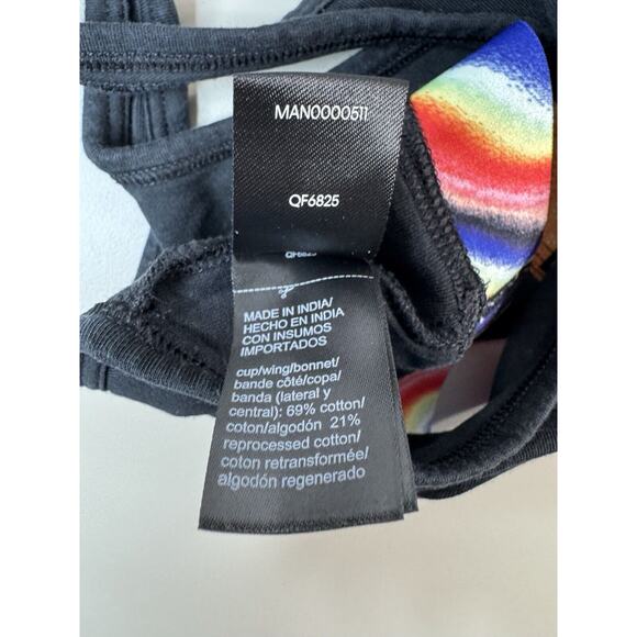 CK Calvin Klein Cotton Bra Bralette M Reimagined Heritage THIS IS LOVE lgbtq gay - Picture 6 of 8